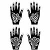 Temporary Tattoowala Wedding Combo Mehndi Stencil Stickers for Brides and Bridesmaids Pack Of 2 view 1