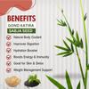 Brijbooti Gond katira and Sabja seeds Combo | Gond katira 100g and Sabja seeds 100g | Tragacanth Gum Crystals & Tukhmaria | Badam Pisin & Basil Seeds | Body Cooling Properties view 2