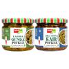 Add Me Combo Rajasthani Marwadi Style Homemade Achar Lasoda Gunda 300gm With Tenti Dela Ker 300Gm Pickles in Glass Jar | For Use Dal-chawal, Roti, Paratha, Dahi & Lunchbox view 1
