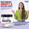 Adorreal Inositol Powder, Unflavoured Myo-Inositol Supplement, High Potency, 100g view 2