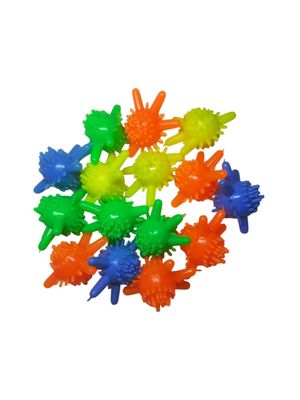 Pack 6 Washing Machine Reusable Tangles Free Clothes Cleaning Ball, Eco-Friendly Scrubbing Laundry Balls, Washing Balls Enhance Cleaning Power, Unique Size & Shape For Better Clean (Multicolor Round Zing Zag)