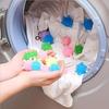 TOPSELLERS 1 Pcs Washing Machine Floating Lint Mesh Bags And 5 Pcs Reusable Laundry Dryer Balls Set- Hair Catcher, Lint Trap, And Eco-Friendly Dryer Balls (Multicolor) view 4
