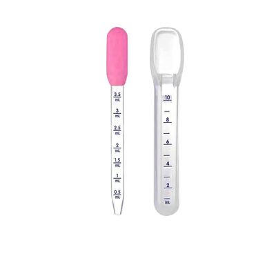 Baby Medicine Feeder Set with Graduated Dropper and Spoon | Very Easy to Feed Medicine |for New Borns|2-48 Months(Blue)(Pack of 1) (Pink)