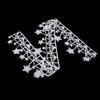 CALANDIS 1 Yard Milk Fiber Lace Trim Ribbon with Star Fringe for Dress Clothes Decor | Trims | Embellishments & Finishes | Sewing view 4