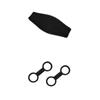 CALANDIS Neoprene Scuba Diving Mask Strap Cover & 2Pcs Silicone Snorkel Keeper Holder | Masks | Scuba & Snorkeling | Water Sports view 2
