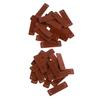 CALANDIS 40pcs Retro Brown Leather Handmade Label Tags DIY Sew Craft Patches | Trims | Embellishments & Finishes | Sewing view 2
