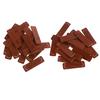 CALANDIS 40pcs Retro Brown Leather Handmade Label Tags DIY Sew Craft Patches | Trims | Embellishments & Finishes | Sewing view 3