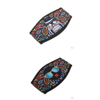 CALANDIS 4pcs Neoprene Mask Strap Wrapper Cover Replacement Dive Goggles Hair Wrap | Masks | Scuba & Snorkeling | Water Sports