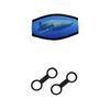 CALANDIS 3 Pieces Neoprene Scuba Diving Mask Strap Cover+Silicone Mask Snorkel Holder | Masks | Scuba & Snorkeling | Water Sports view 2