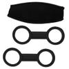 CALANDIS Neoprene Scuba Diving Mask Strap & 2 Pieces Silicone Snorkel Keeper Holder | Masks | Scuba & Snorkeling | Water Sports view 1