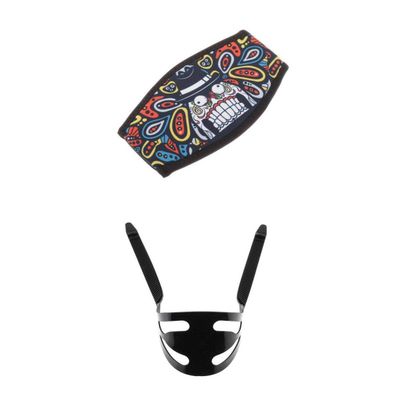 CALANDIS Silicone Dive Mask Strap & Neoprene Wrapper Cover Diving Goggles Hair Wrap | Masks | Scuba & Snorkeling | Water Sports