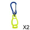CALANDIS 2xGlove Clip Guard Holder Labor Work Clamp Grabber Catcher Small Size Yellow | Gloves | Fins, Footwear & Gloves | Water Sports view 2