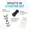 10 Pack Breathing Nasal Strip Starter Kit for Boost Oxygen Level, Reduce Snoring, Improve Sleep Quality - Sweat Resistant, Skin Safe Nasal Strips - Extra Strength Snoring Solution Sugar Control Acupressure (10 Count) view 2