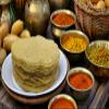 ADH Papad Combo | 400gms Banarasi Aloo Papad + 200gms Chana Pappad | Authentic Banarasi Aloo Papar | Chatpata Chana Dal Papadum view 3