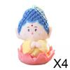 4xCartoon Lucky God Plush Toy Backpack Bag Pendant for Children Men Women Kids Buddha| Plush Baby Toys | Soft Toys for Babies view 2