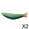 2xLovely Fish Plush Toys Soft Hugging Pillows for Bedroom Travel Birthday Gift Style C| Plush Baby Toys | Soft Toys for Babies view 2