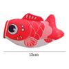 3xRed Carp Pillow Stuffed Animal Toy Couch Pillow for Office Beach Chair Decor 15CM| Plush Baby Toys | Soft Toys for Babies view 4