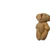 2X Mini Joint Teddy Bear Soft Wedding Gift Box Doll for Decor Light Brown| Plush Baby Toys | Soft Toys for Babies view 3