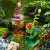 Catoz Set of 12 Plastic Straws in Mixed Designs  Bright, Colorful, and Stylish for Parties or Daily Use view 2