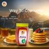 AmberHoney 100% Pure | Honey with No Sugar Adulteration | For Fitness & Health | Natural Immunity Booster | 100% Indigenous | Rich in Antioxidants & Minerals (Van Tulsi, 250gm, Pack of 1) view 3