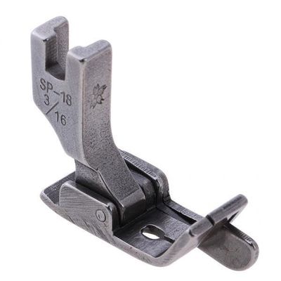 CALANDIS 3xIndustrial Sewing Machine Hinged Presser Foot with Right Guide SP-18 Size 3 | Feet | Sewing Machine Accessories | Sewing