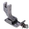 CALANDIS 3xIndustrial Sewing Machine Hinged Presser Foot with Right Guide SP-18 Size 3 | Feet | Sewing Machine Accessories | Sewing view 2