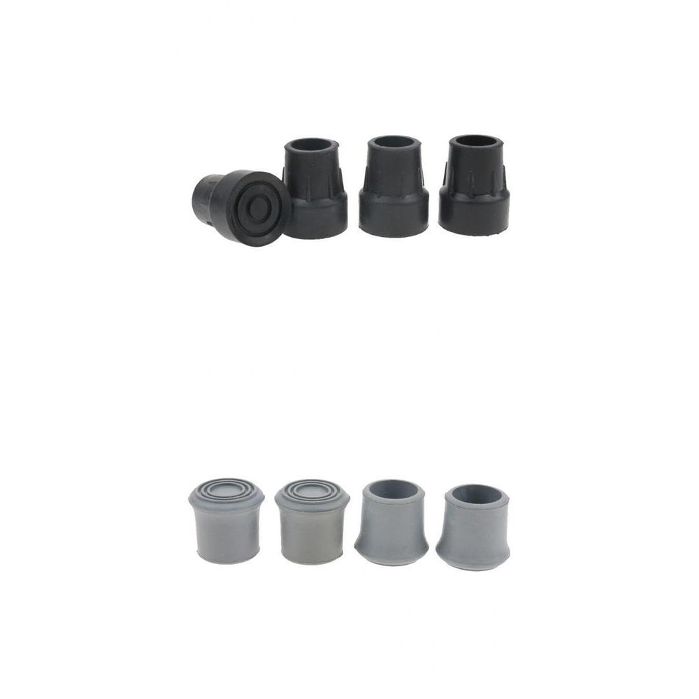 CALANDIS 8 Pieces Trekking Pole Caps Walking Stick Ferrules Non-Slip Foot Cover 25mm | Walkers & Canes | Mobility/Walking Equipment | Medical Mobility & Disability
