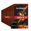 Da'Zeagra Extra Dotted Condoms for Men | Ribbed and Dotted for Extra Stimulation | Suitable for use | Chocolate Flavour Condom - (10 Count Each) - Pack of 10 view 1