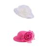 CALANDIS 2Pcs Vintage Round Bowler Doll Hats Caps for28-30cm Doll Clothes Accs | Modern | Clothes & Accessories | Dolls view 1