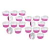CALANDIS 20 Round Heart Shape Aluminum Foil Hair Removal Wax Bean Melting Small Bowl | Waxing Supplies | Shaving & Hair Removal view 3