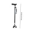 CALANDIS Elder Cane Adjustable Height Foldable Crutch Cane for Old Man Travel Elderly | Walkers & Canes | Mobility/Walking Equipment | Medical Mobility & Disability view 2