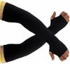 JusAwesm Gr Hand Gloves For Men & Woman Cotton, Silk, Nylon Arm Warmer (Black) view 1