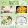 COCOLEAF- Pure Coconut Jaggery  Natural & Traditional Sweetener  Vegan, Non-GMO, No Chemicals  Perfect for Desserts & Cooking & Coconut Milk Powder  Instant Dairy-Free Milk Substitute  Non-GMO, Vegan, Keto & Paleo Friendly  Great for Smoothies, view 2