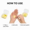 IRAY Star design soap paper for handwash (PACK OF 2) | Disposable travel soap paper for clean hands | scented soap sheets for handwash and cleaning | Total 200 soap papers in 2 box | view 2