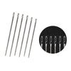 LOOM TREE 24x Self Threading Needles with Wooden Needle Case Brown_Silver Needles | Sewing | Hand Sewing Needles & Accs | Hand Sewing Needles view 2