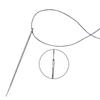 LOOM TREE 24x Self Threading Needles with Wooden Needle Case Brown_Silver Needles | Sewing | Hand Sewing Needles & Accs | Hand Sewing Needles view 4