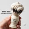 Forest Hill Ashford Premium Shaving Brush For Men, Super Soft Bristles & Ergonomic Design With Brush Holder, Compact & Easy Grip, Ideal For Personal & Professional Salon (White) view 3