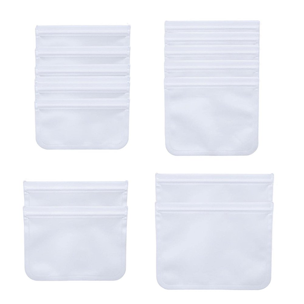 BNFReusable PEVA Food Storage Bags Resealable for Meat Veggies Foods Freezing Ste B|Home & Garden | Kitchen, Dining & Bar | Kitchen Storage & Organization