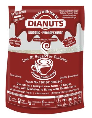 DOCTOR RICE - DIABETIC RICE DIA NUTS - DIABETIC FRIENDLY SUGAR - 500grms (PACK OF 4)