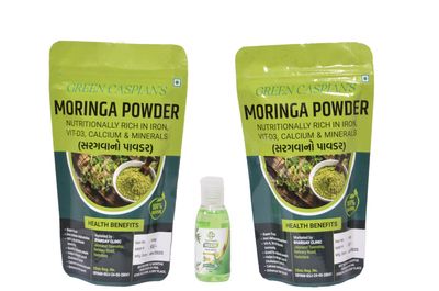 100% NATURAL Moringa Powder 100 Gm | Immunity Booster | Drumstick Leaf Powder | Natural Multi-vitamin | Anti-Oxidant | Good for Hair & Skin | Protein Rich