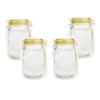 BNFBottle Design Candy Biscuit Seal Bags Ziplock Bag PE Yellow 4pcs |Home & Garden | Kitchen, Dining & Bar | Kitchen Storage & Organization |4X Ziplock S view 1