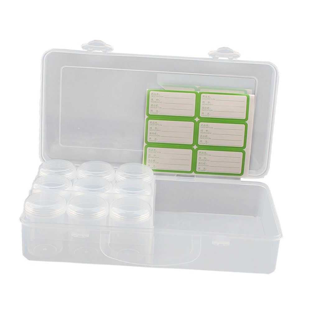 BNFSeasoning Box Condiment Jar Reusable Pill Container for Traveling BBQ Picnic|Home & Garden | Kitchen, Dining & Bar | Kitchen Storage & Organization |1 Seasoning Box Set