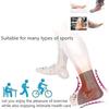Compression Socks for Neuropathy & Plantar Fasciitis  Ankle Support Sleeves for Pain Relief, Swelling, Tendonitis  Breathable, Comfortable Fit for Men & Women  L/XL (White, 1 Pair) view 3
