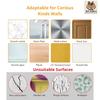 KIT FOR U Self Adhesive Wall Hooks | Transparent Hooks for Photo Frames, Keys | No Drilling, Waterproof & Reusable Hook for Bathroom, Kitchen, Home & Office Stainless Steel (Screw, Pack of 15) view 3
