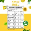 Tapi Mango Ball Fruit Jelly Gummies with 25% Mango Pulp | Soft & Chewy Candy for Kids & Adults | 150g (pack of 5) view 4