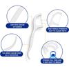 BEAUTY BRIGHT 3 in 1 Tooth Cleaning Dental Floss Fresh Toothpick Cleaners, Disposable Teeth Flossing Thread Toothpicks with tongue cleaner Stick for Fresh, Healthy and Breath Gums (9) view 4
