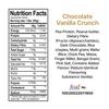 Green Protein Crave Plant Protein Bars Chocolate Vanilla Crunch (Pack of 4) | 15g Protein, Zero Added Sugar, High in Fiber | Crunchy Wafer Bar | Decadent Sugar-Free Chocolate, Creamy Nut Butters | Tastes like a Cheat Meal | 100% Vegetarian & Gluten-F view 2