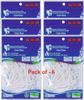 BEAUTY BRIGHT 3 in 1 Tooth Cleaning Dental Floss Fresh Toothpick Cleaners, Disposable Teeth Flossing Thread Toothpicks with tongue cleaner Stick for Fresh, Healthy and Breath Gums (6) view 1
