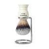 Forest Hill Ashford Premium Shaving Brush For Men, Super Soft Bristles & Ergonomic Design With Brush Holder, Compact and Easy Grip, Ideal For Personal and Professional Salon (White Brush & Stand) view 1