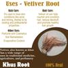 Bhakti2Shakti Khus Root | Vetiver grass | Natural Khus ki Jad | 1kg Pack view 2